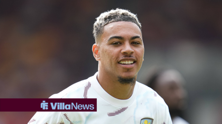Aston Villa forward Morgan Rogers