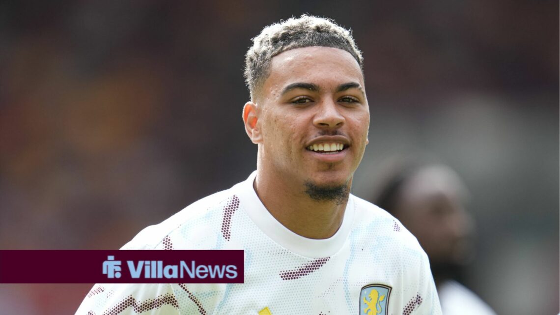 Aston Villa forward Morgan Rogers