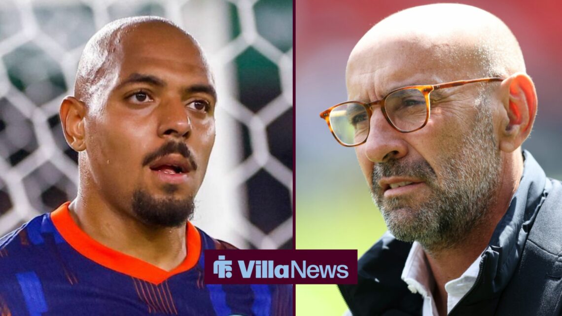 Donyell Malen in action for the Netherlands, Aston Villa President of Football Operations Monchi