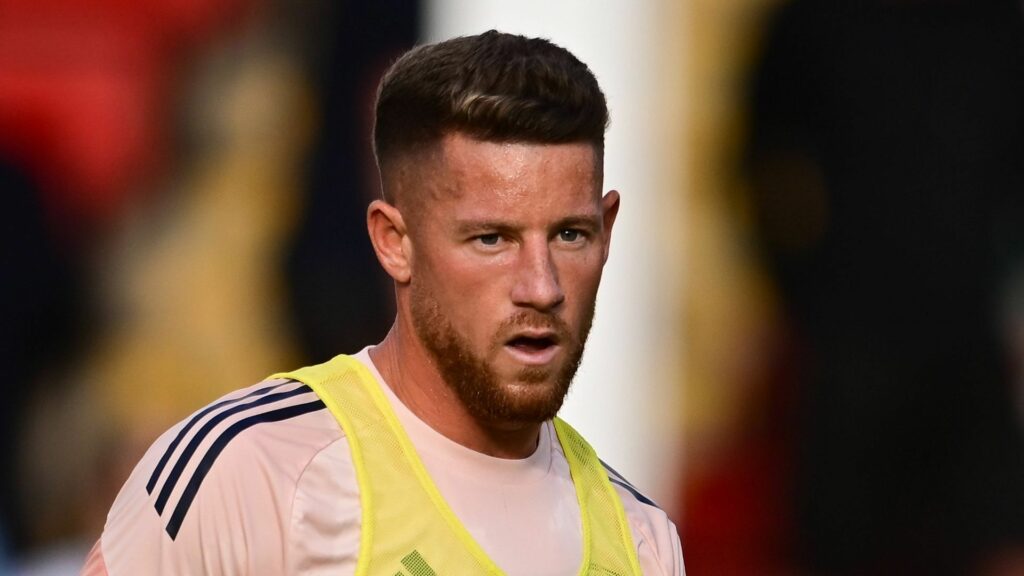 Ross Barkley in training for Aston Villa