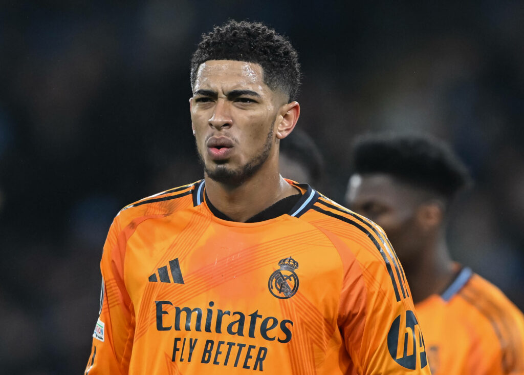 Jude Bellingham playing for Real Madrid