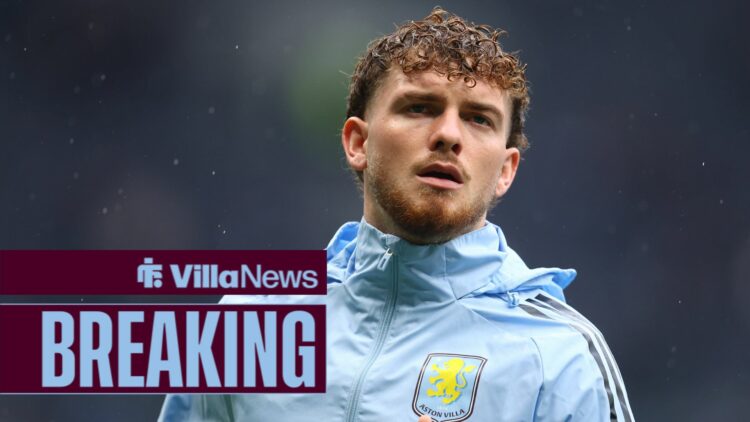 Harvey Elliott in Aston Villa's training kit