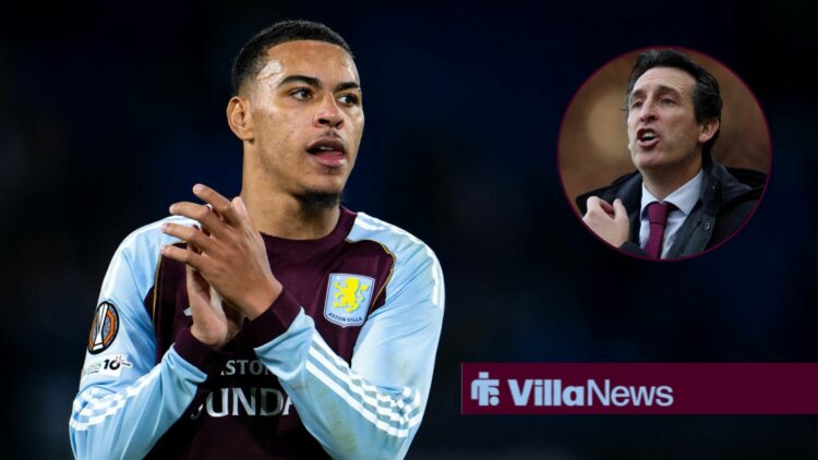 Morgan Rogers at Aston Villa with Unai Emery in frame
