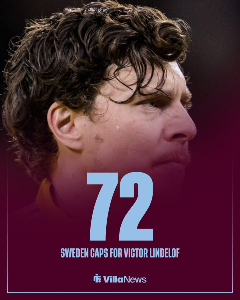 Victor Lindelof has 72 caps for Sweden