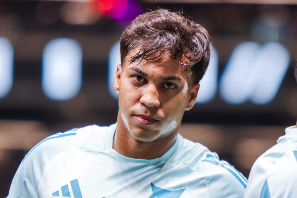 Kaio Jorge in training