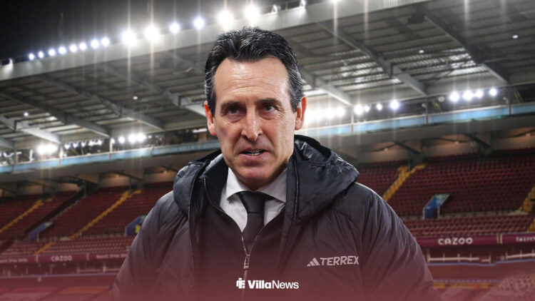 Unai Emery angry at Villa Park