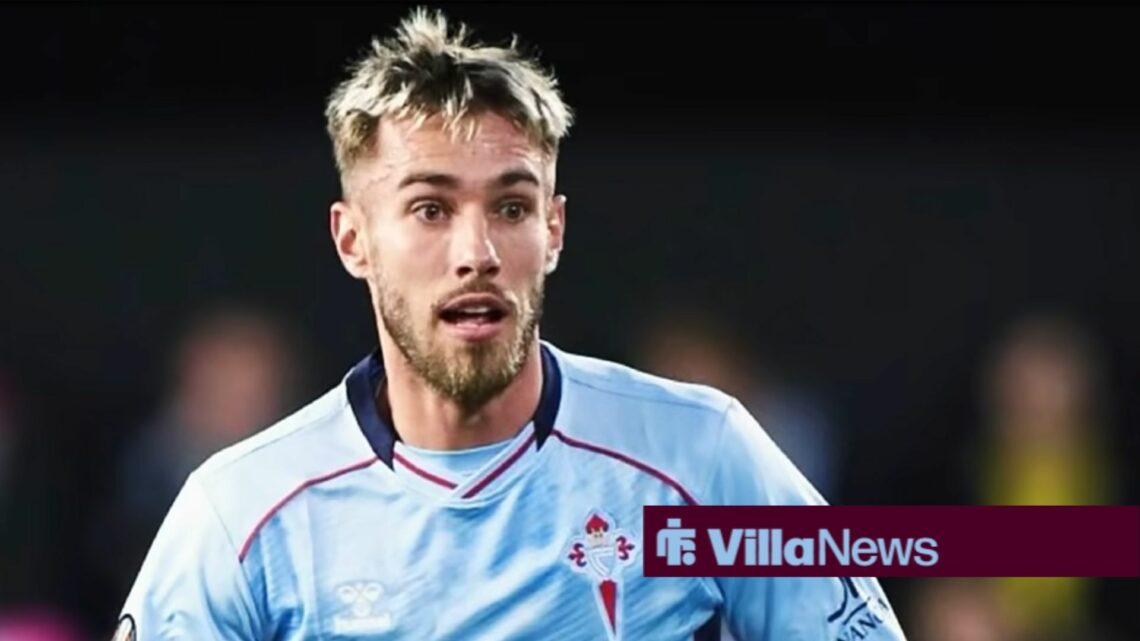 Oscar Mingueza playing for Celta Vigo