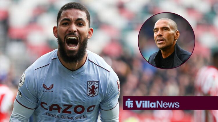Douglas Luiz and Stan Collymore picture inset