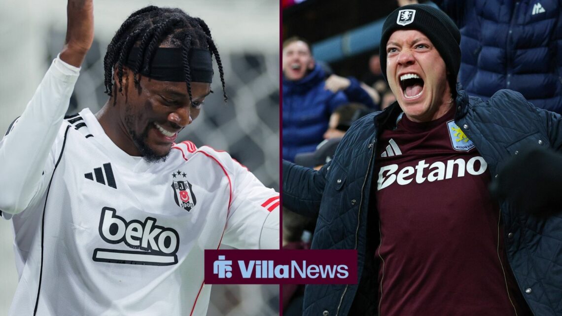 Tammy Abraham and Aston Villa fan.