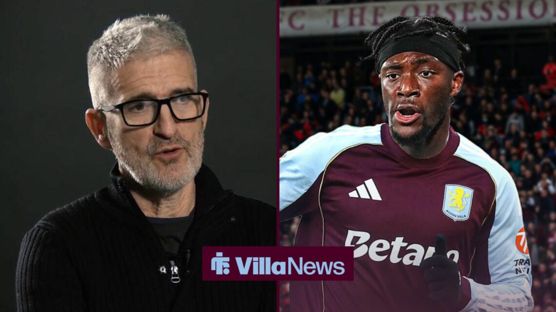 Tammy Abraham next to Robert Olabe