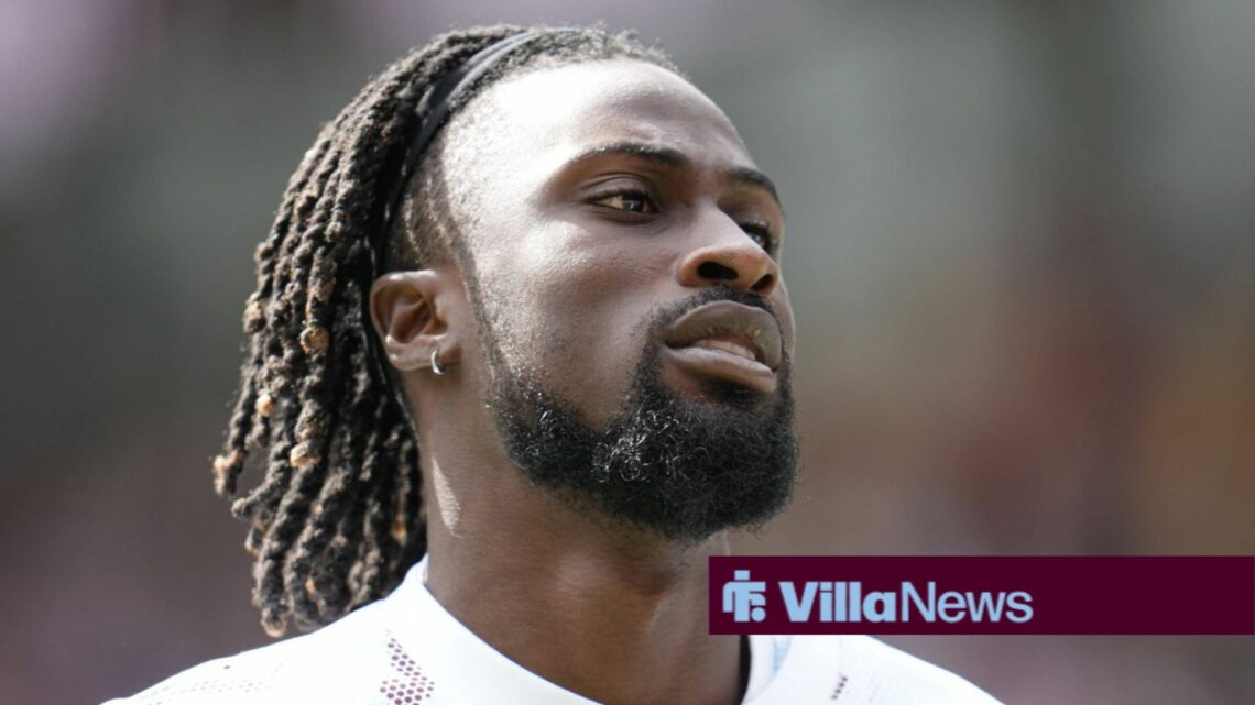 Evan Guessand in action looking unpleased