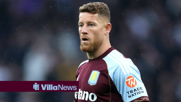 Ross Barkley playing for Aston Villa
