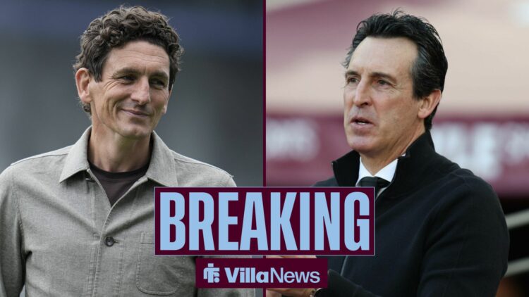 Keith Andrews looking towards Unai Emery