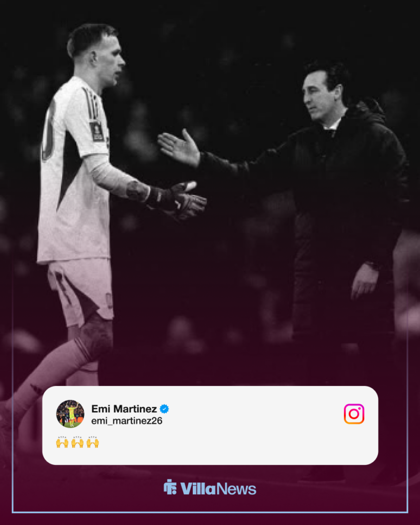 Aston Villa Emi Martinez Instagram