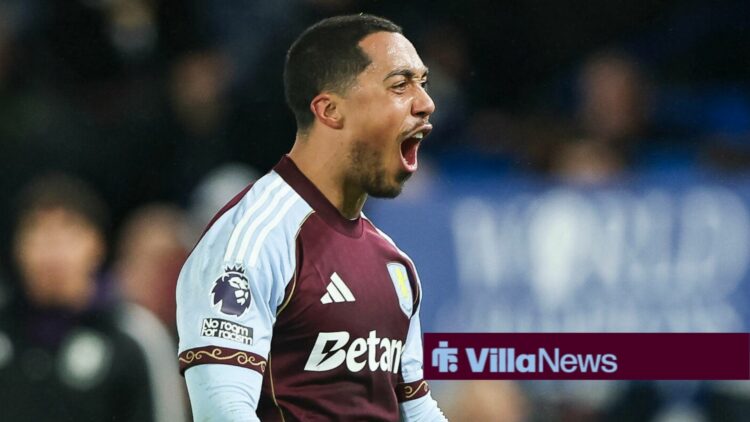 Youri Tielemans celebrating