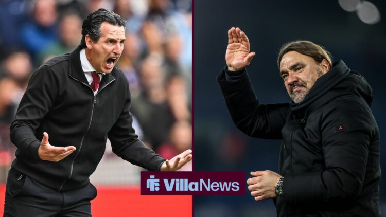 Unai Emery and Daniel Farke in charge of Aston Villa and Leeds.