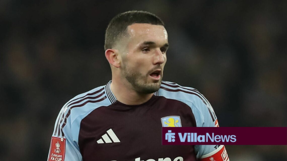 John McGinn in action for Aston Villa