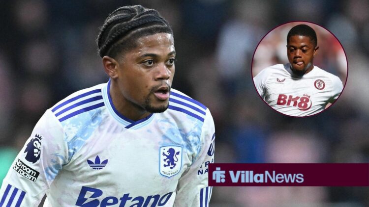 Premier League Leon Bailey 31 of Aston Villa during the Premier League match between Bournemouth and Aston Villa at the Vitality Stadium, Bournemou...