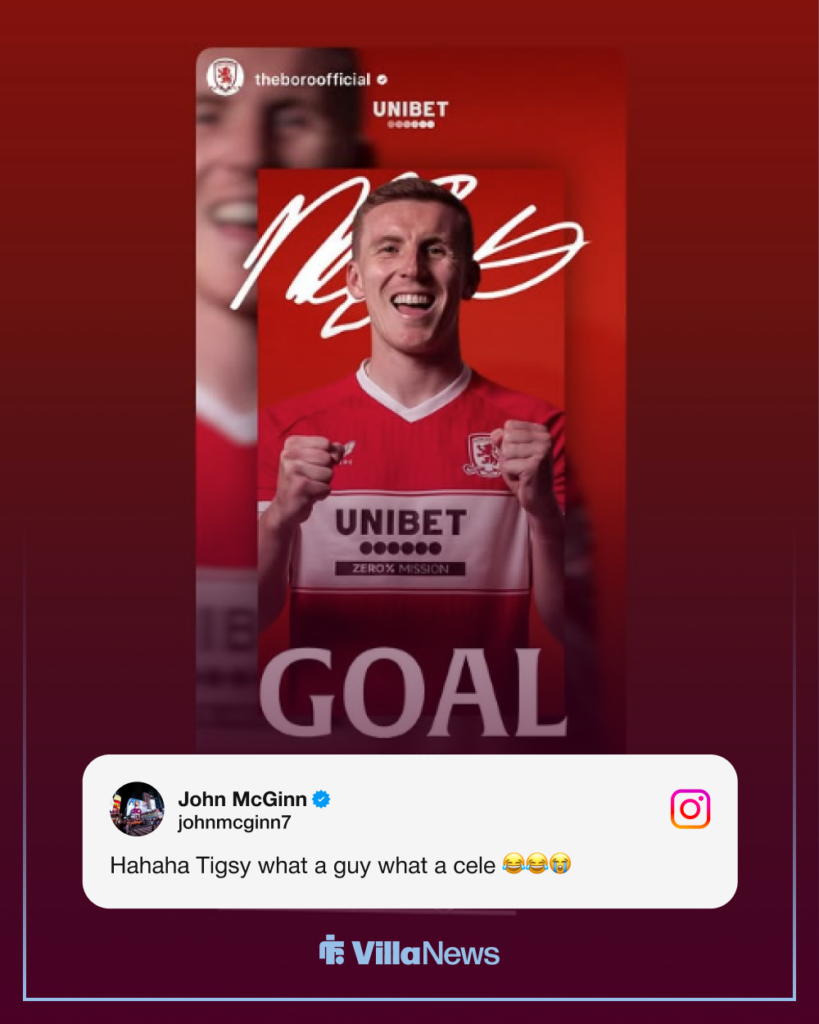 Aston Villa John McGinn Matt Targett Instagram