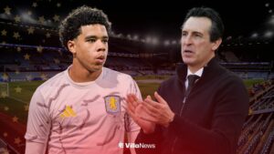 Bradley Burrowes and Unai Emery