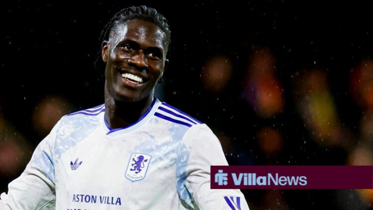 Amadou Onana of Aston Villa FC looks on Go Ahead Eagles v Aston Villa FC, UEFA Europa League 2025/26 League Phase MD3, Go Ahead Eagles v Aston Vill...