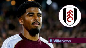 Ian Maatsen of Aston Villa FC looks on Feyenoord v Aston Villa FC, UEFA Europa League 2025/26 League Phase MD2, Feyenoord v Aston Villa FC