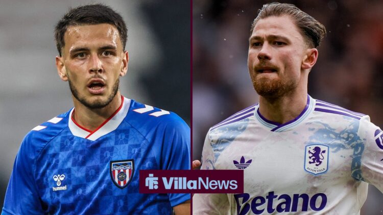 Nottingham Forest v Aston Villa - Premier League Matty Cash of Aston Villa prepares to take a corner kick during the Premier League match between N...