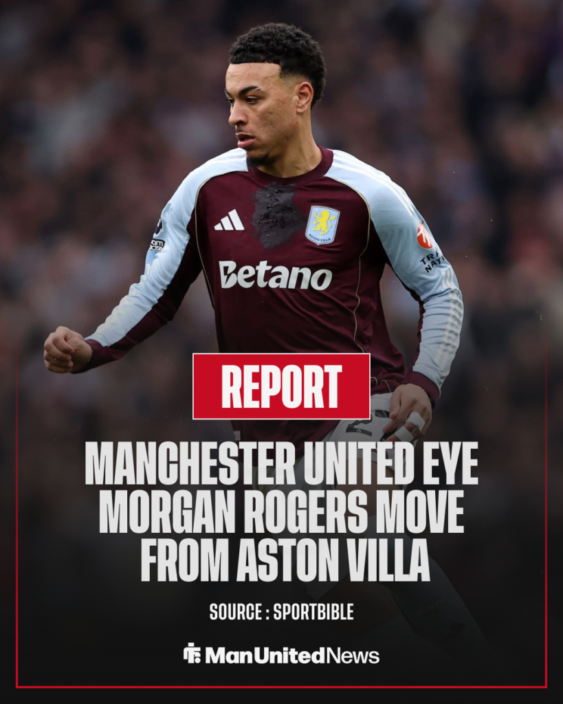 Morgan Rogers has been linked to Manchester United.