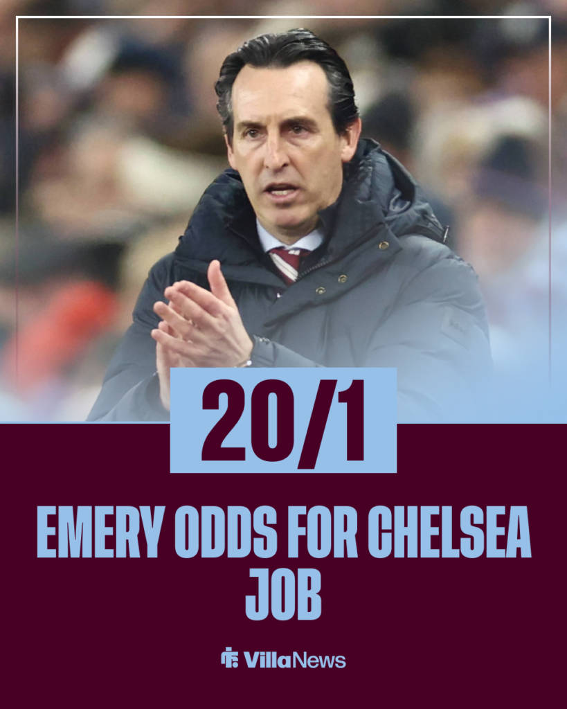 Chelsea manager odds Unai Emery