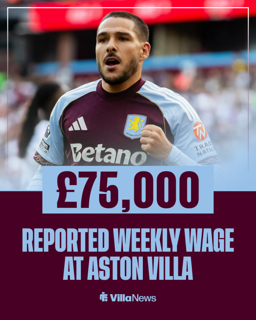 Emi Buendia Aston Villa wages