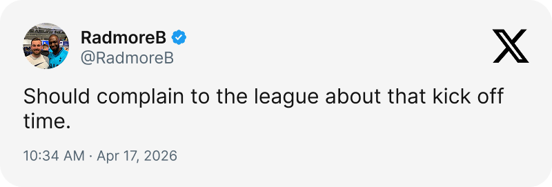 Tottenham Aston Villa twitter