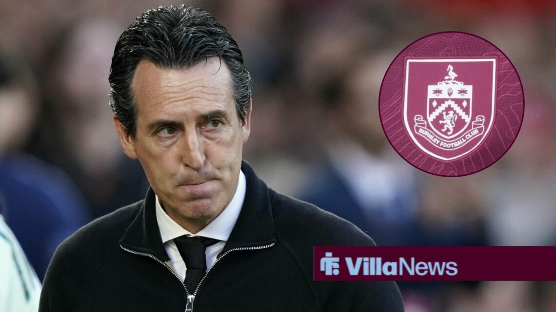 Unai Emery, manager of Aston Villa, during the Nottingham Forest vs Aston Villa UEFA Europa League Semi Final 1st leg match at the City Ground, Not...