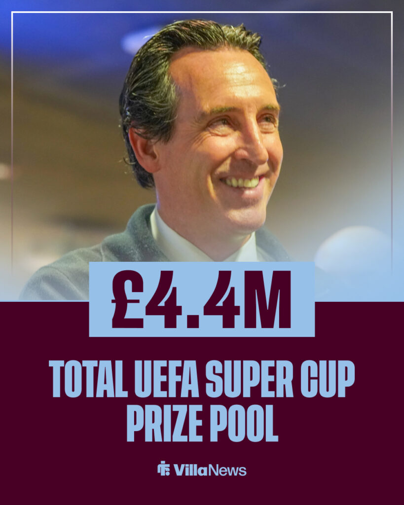 UEFA Super Cup prize money