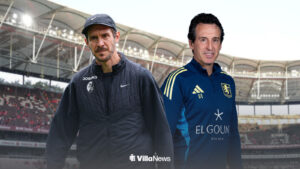 Julian Schuster and Unai Emery with a background of Beşiktaş Park.